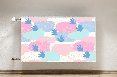 Cobertura magnética para radiador pegadas