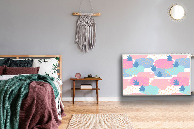 Cobertura magnética para radiador pegadas