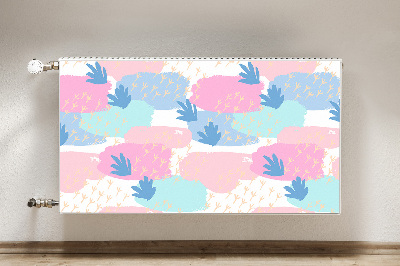 Cobertura magnética para radiador pegadas