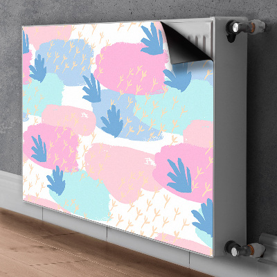 Cobertura magnética para radiador pegadas