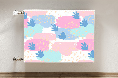 Cobertura magnética para radiador pegadas