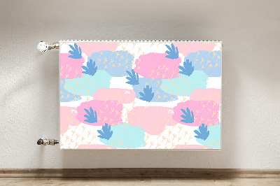 Cobertura magnética para radiador pegadas