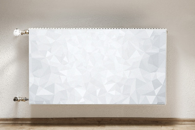Capa magnética para radiador Padrão geométrico 3D