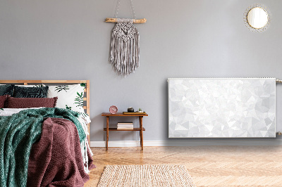 Capa magnética para radiador Padrão geométrico 3D