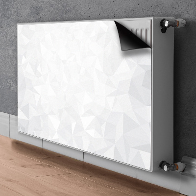 Capa magnética para radiador Padrão geométrico 3D