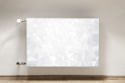 Capa magnética para radiador Padrão geométrico 3D