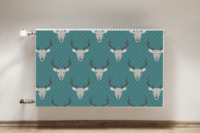 Cobertura magnética para radiador Veado Cinzento