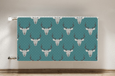 Cobertura magnética para radiador Veado Cinzento