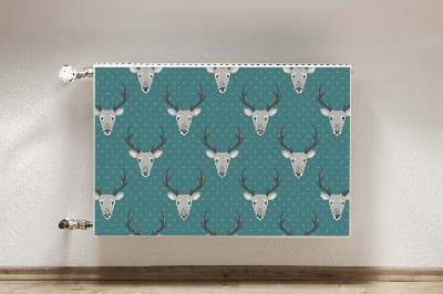 Cobertura magnética para radiador Veado Cinzento