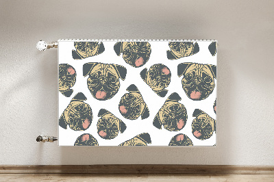 Cobertura magnética para radiador Pugs