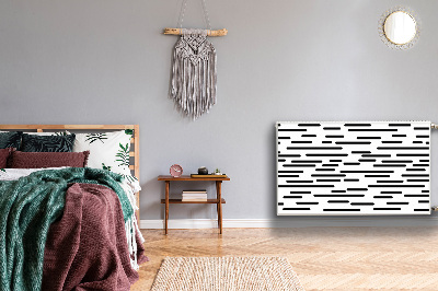 Cobertura magnética para radiador Linhas tracejadas