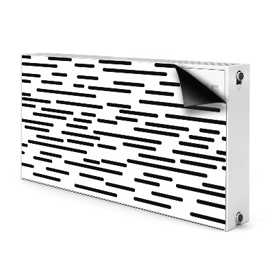 Cobertura magnética para radiador Linhas tracejadas