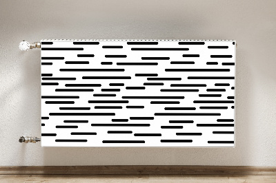 Cobertura magnética para radiador Linhas tracejadas