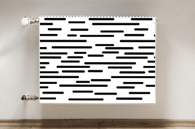 Cobertura magnética para radiador Linhas tracejadas