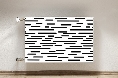 Cobertura magnética para radiador Linhas tracejadas