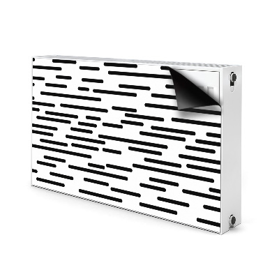 Cobertura magnética para radiador Linhas tracejadas