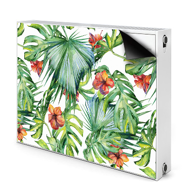 Capa magnética para radiador folhas havaianas