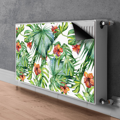 Capa magnética para radiador folhas havaianas