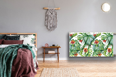 Capa magnética para radiador folhas havaianas