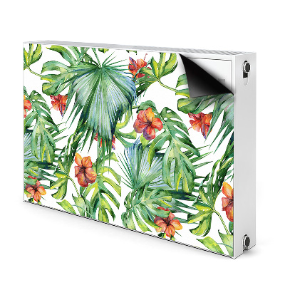 Capa magnética para radiador folhas havaianas