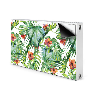 Capa magnética para radiador folhas havaianas