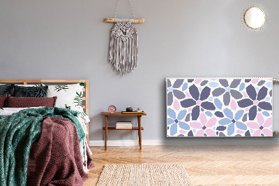 Cobertura magnética para radiador Flores geométricas