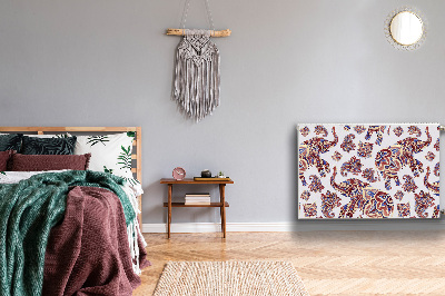 Cobertura magnética para radiador Elefante Paisley