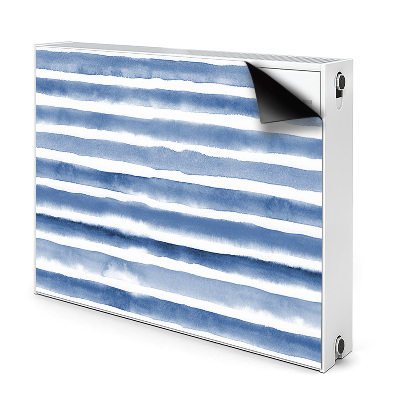 Capa magnética para radiador Listras de aquarela