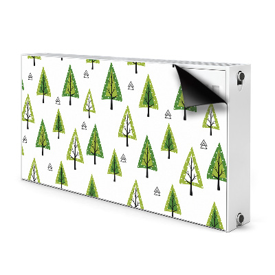 Capa magnética para radiador Árvores triangulares