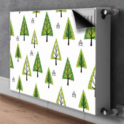Capa magnética para radiador Árvores triangulares