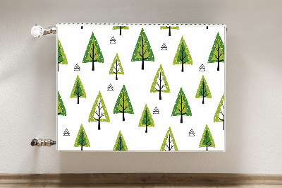 Capa magnética para radiador Árvores triangulares