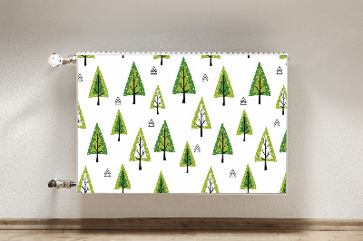 Capa magnética para radiador Árvores triangulares