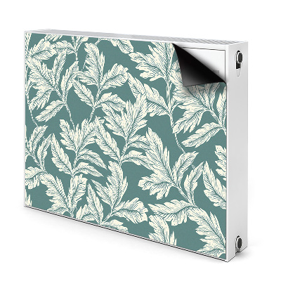 Capa magnética para radiador Imagem de folhas