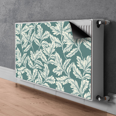 Capa magnética para radiador Imagem de folhas