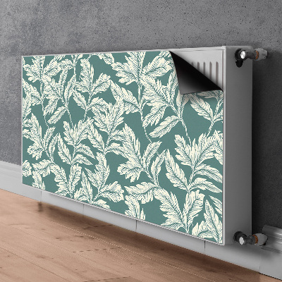 Capa magnética para radiador Imagem de folhas
