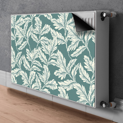 Capa magnética para radiador Imagem de folhas