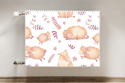 Cobertura magnética para radiador Ovelha