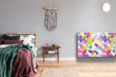 Cobertura magnética para radiador Mosaico colorido