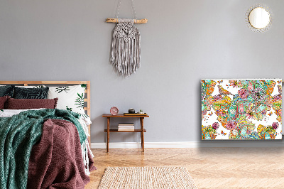 Capa magnética para radiador Padrão de mandala