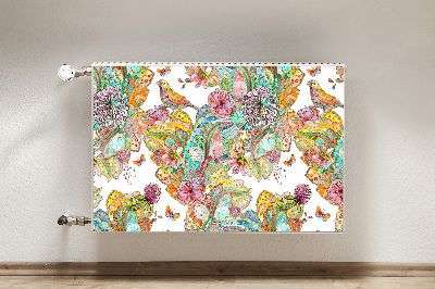 Capa magnética para radiador Padrão de mandala