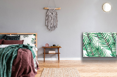 Capa magnética para radiador Folhas de palmeira