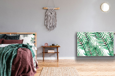 Capa magnética para radiador Folhas de palmeira