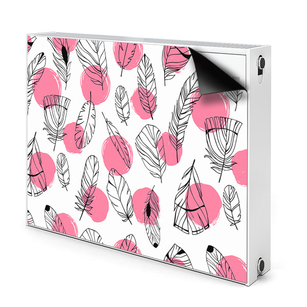 Cobertura magnética para radiador Penas e pontos