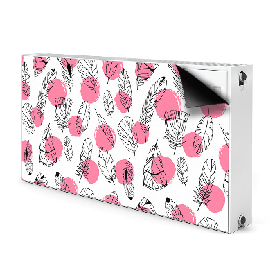 Cobertura magnética para radiador Penas e pontos