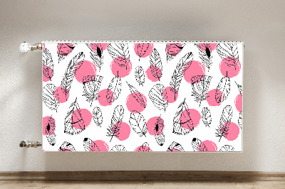 Cobertura magnética para radiador Penas e pontos