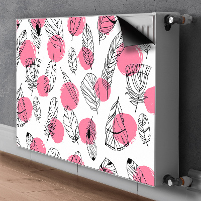 Cobertura magnética para radiador Penas e pontos