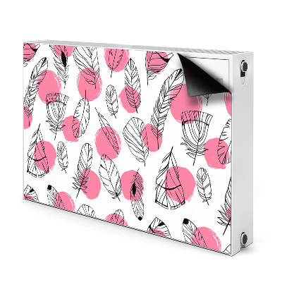 Cobertura magnética para radiador Penas e pontos