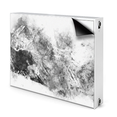 Capa magnética para radiador Paisagem montanhosa