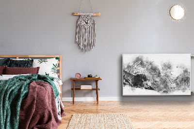 Capa magnética para radiador Paisagem montanhosa