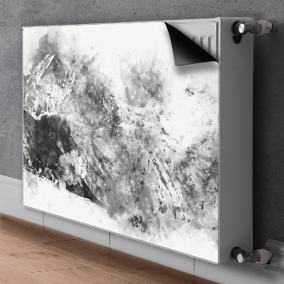 Capa magnética para radiador Paisagem montanhosa